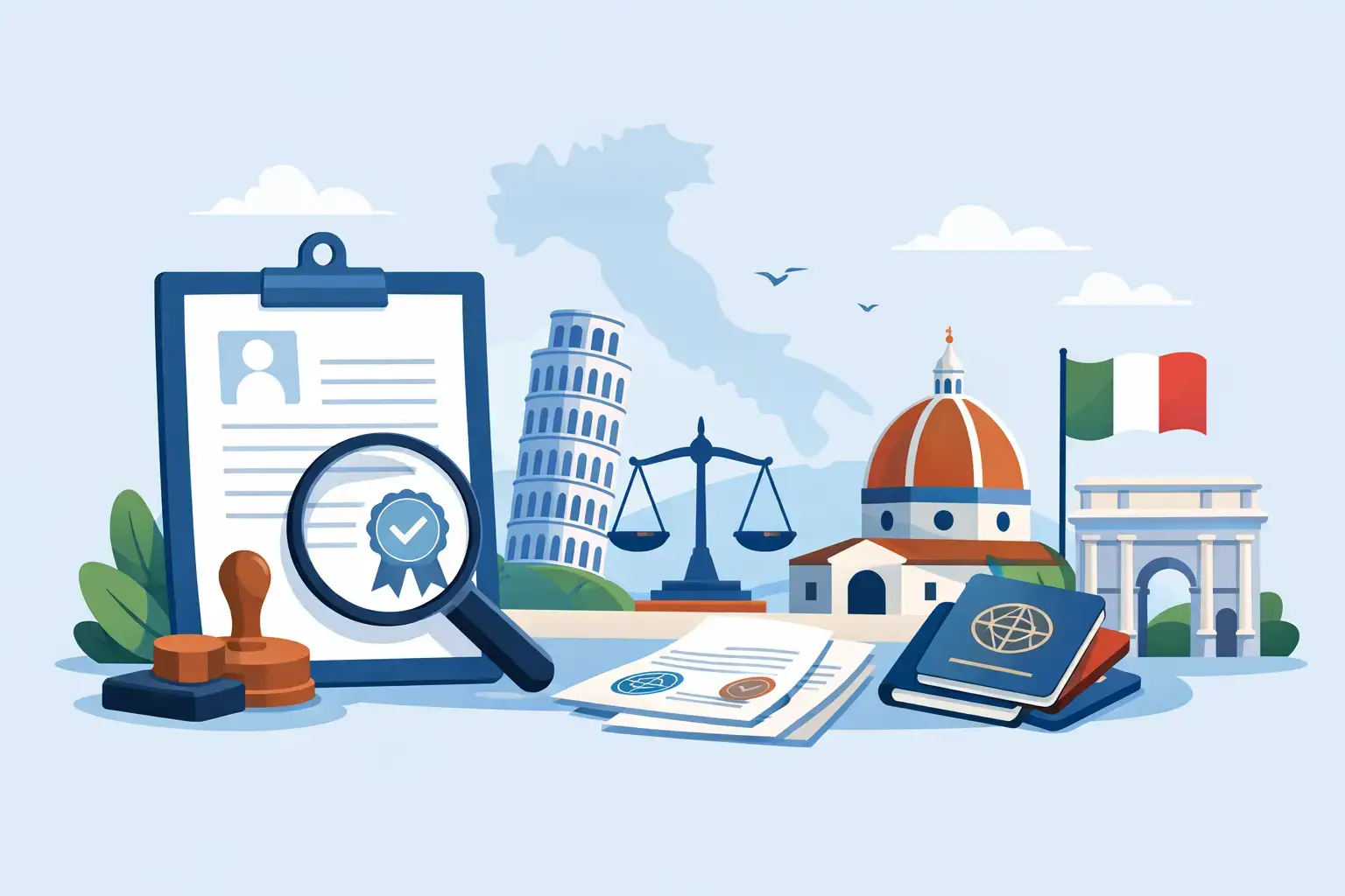 How to Legalize Documents for Use in Italy