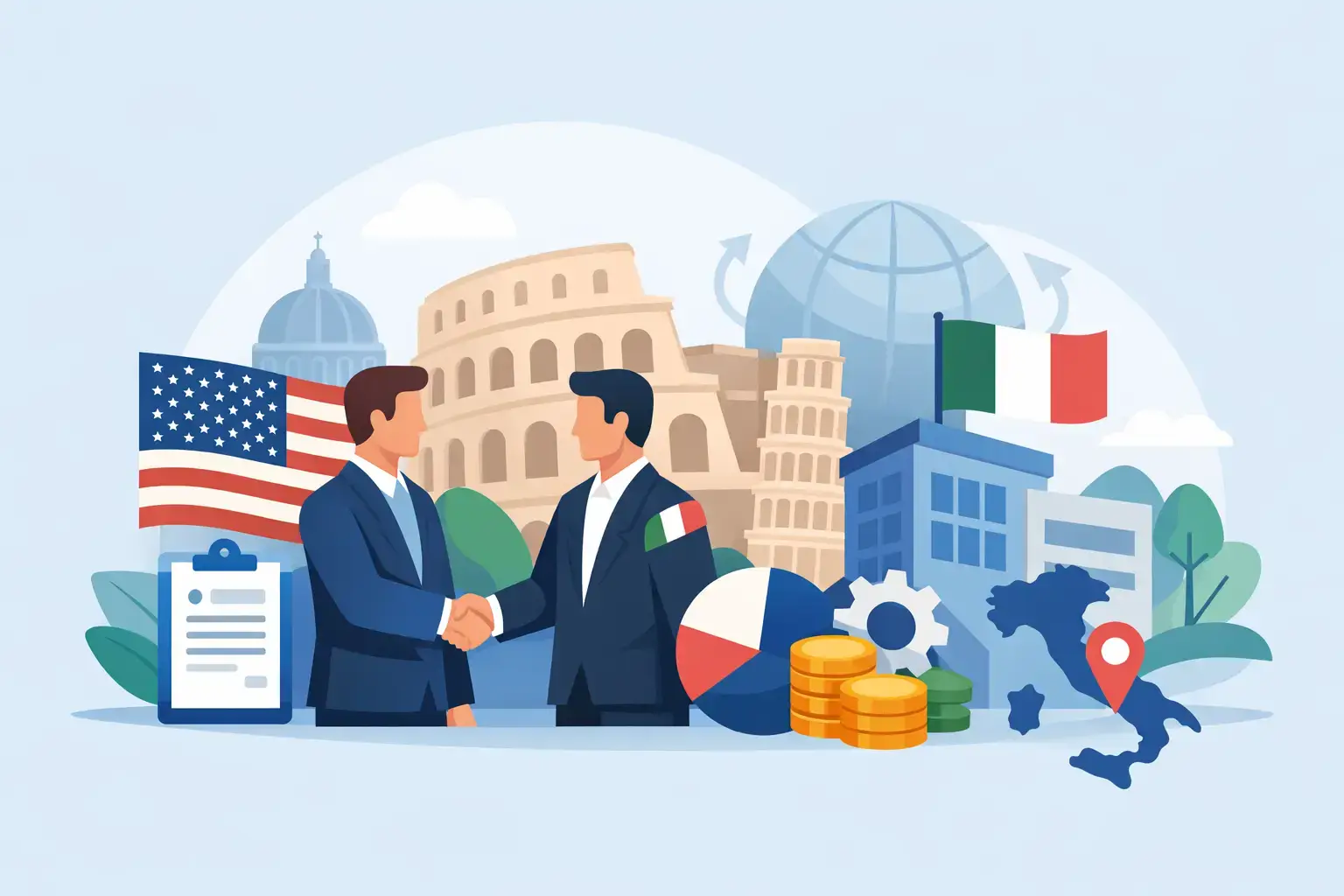 Company Setup With US Shareholders in Italy