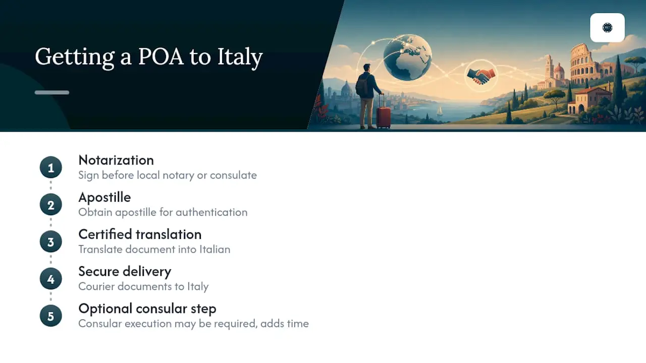 Frequently Asked Questions About Power of Attorney in Italy — overview diagram