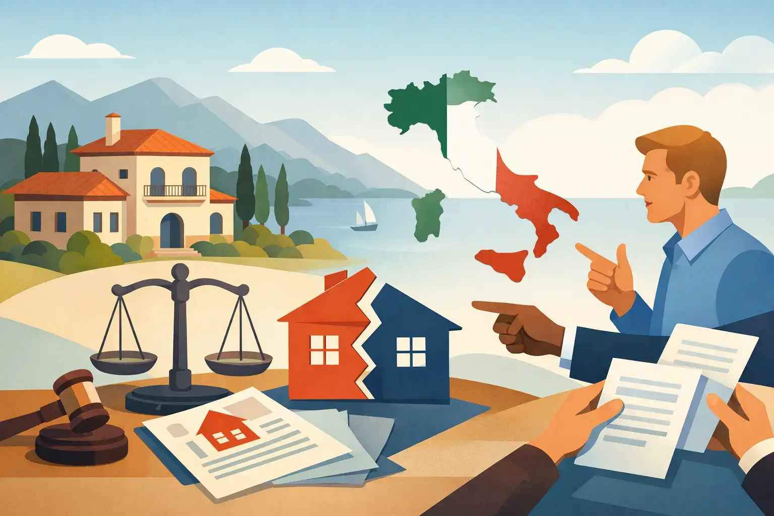 Italian Property Dispute Steps for Foreign Owners